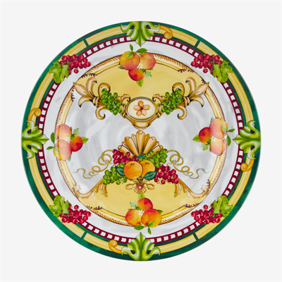 Chiara Alessi Sarı Melamin Yemek Tabağı 28 Cm Carpe Diem Collection