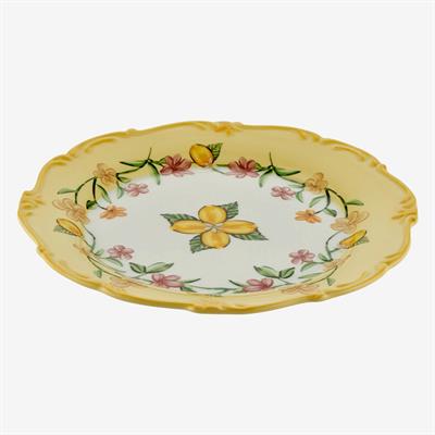 Chiara Alessi Sarı Seramik Yemek Tabağı 26,5 Cm