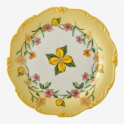 Chiara Alessi Sarı Seramik Yemek Tabağı 26,5 Cm