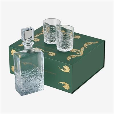 Chiara Alessi Şeffaf Cam Viski Seti The Gentlemen’S Reserve Collection