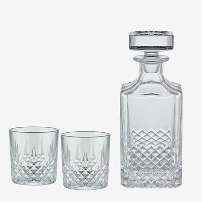 Chiara Alessi Şeffaf Cam Viski Seti The Gentlemen’S Reserve Collection