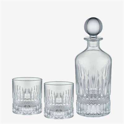 Chiara Alessi Şeffaf Cam Viski Seti The Gentlemen’S Reserve Collection