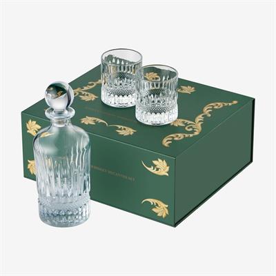 Chiara Alessi Şeffaf Cam Viski Seti The Gentlemen’S Reserve Collection