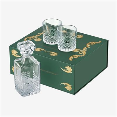 Chiara Alessi Şeffaf Cam Viski Seti The Gentlemen’S Reserve Collection