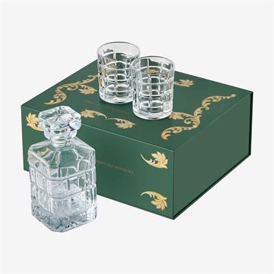 Chiara Alessi Şeffaf Cam Viski Seti The Gentlemen’S Reserve Collection
