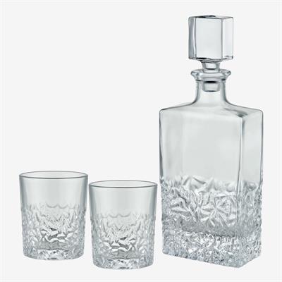 Chiara Alessi Şeffaf Cam Viski Seti The Gentlemen’S Reserve Collection