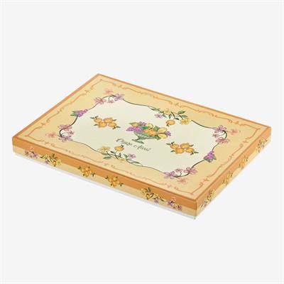 Chiara Alessi Turuncu Seramik Servis Tabağı 38X27 Cm