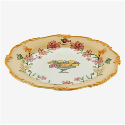 Chiara Alessi Turuncu Seramik Yemek Tabağı 26,5 Cm
