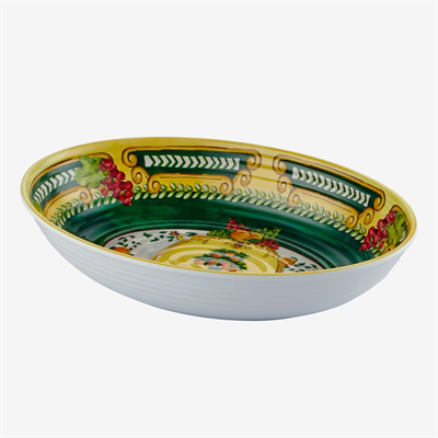 Chiara Alessi Yeşil Melamin Servis Kasesi 33 Cm Carpe Diem Collection