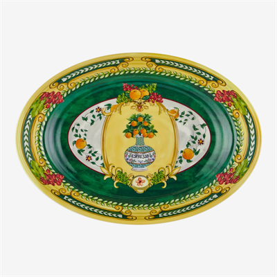 Chiara Alessi Yeşil Melamin Servis Kasesi 33 Cm Carpe Diem Collection