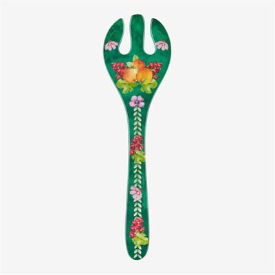 Chiara Alessi Yeşil Melamin Servis Seti 28 Cm Carpe Diem Collectio