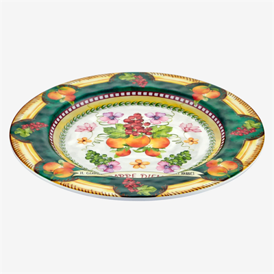 Chiara Alessi Yeşil Melamin Yemek Tabağı 28 Cm Carpe Diem Collection