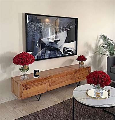 Cote Noire - Luxury Centerpiece 37 Güllü Koku Bordo