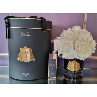 Cotenoıre 13 Güllü Beyaz Siyah Cam Gold Koku