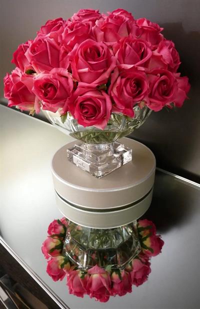 Cotenoıre Luxury Centerpiece 37 Güllü Koku-Fuşya