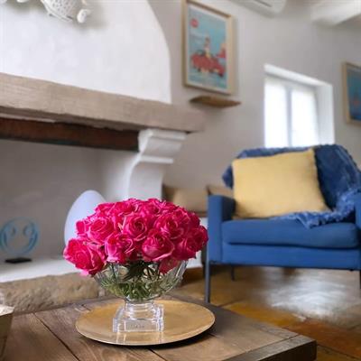 Cotenoıre Luxury Centerpiece 37 Güllü Koku-Fuşya