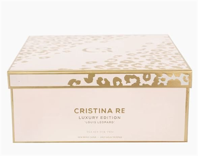 Crıstına Re Luxury Louis Leopard Two Cup Teaset-limited Edition