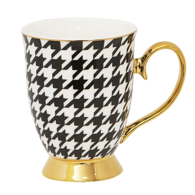 Crıstına Re Mug Houndstooth