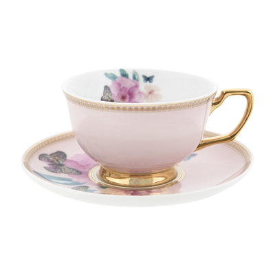 Crıstına Re Teacup Butterfly Garden