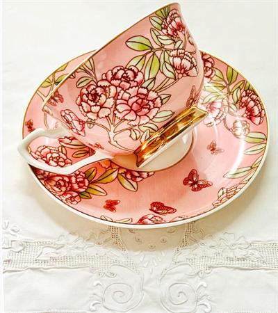 Cristina Re Teacup&Saucer Enchanted Butterfly