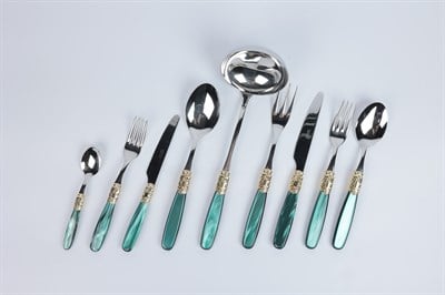 D&d Wood Box 75 Pcs Vıctorıa Shıne Gold+steel Dark Green Pearl