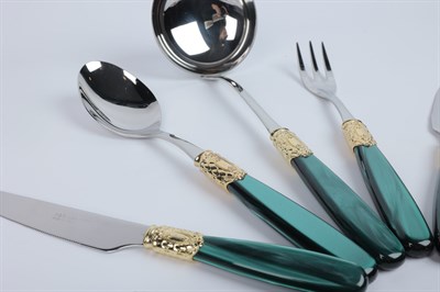D&d Wood Box 75 Pcs Vıctorıa Shıne Gold+steel Dark Green Pearl