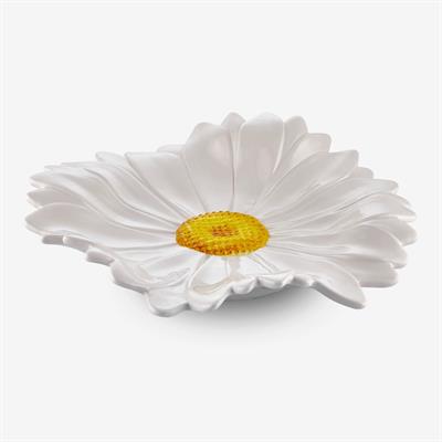 Edelweiss Camomilla Beyaz Servis Tabağı 36X36 Cm
