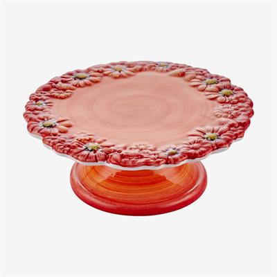 Edelweiss Camomilla Kırmızı Mini Kek Standı 22X22 Cm