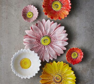 Edelweiss Camomilla Pembe Servis Tabağı 42X42 Cm