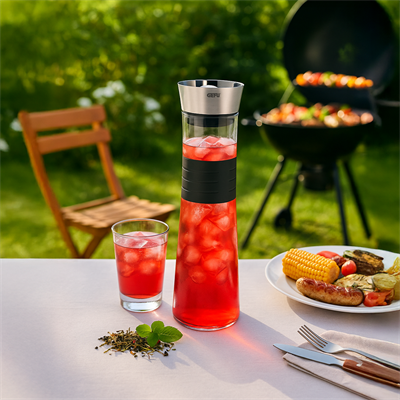 Gefu Cascada Sürahi 1 Lt - 360° Dökme Ağzı