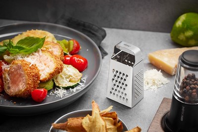 Gefu Cubı Mini Dört Yönlü Rende Paslanmaz Çelik 7,5 Cm