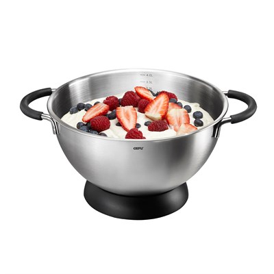 Gefu Mesco Halka Tabanlı Paslanmaz Çelik Karıştırma Kabı, Ø 24 Cm - 4 L