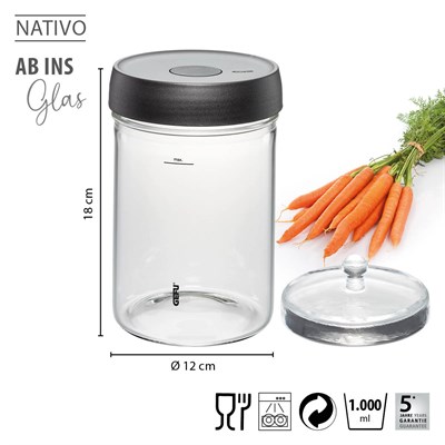 Gefu Natıvo Fermantasyon Kavanozu 1 L