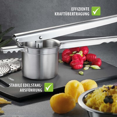 Gefu Prenso Patates, Meyve Suyu Ve Spaetzle Presi Paslanmaz Çelik