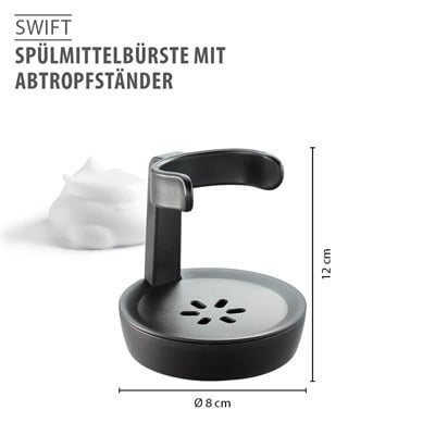 Gefu Swıft Bulaşık Deterjanı Fırçası Süzgeçli 12 Cm