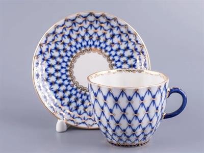 Imperıal 3-Parça Kahve Seti Tulip Cobalt Net