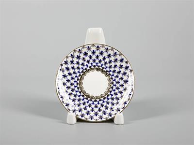 İmperial Çay Fincanı Ve Tabağı Siyah Kahve Kobalt Net 1/2