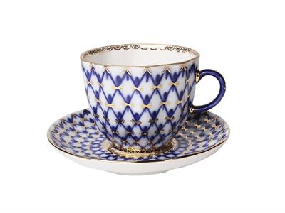 Imperıal Kahve Fincanı Tulip Cobalt Net