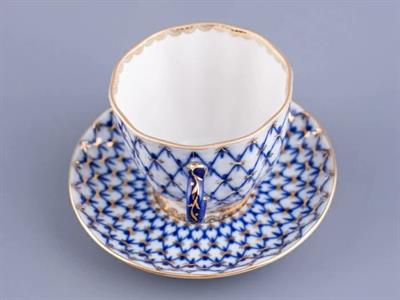 Imperıal Kahve Fincanı Tulip Cobalt Net