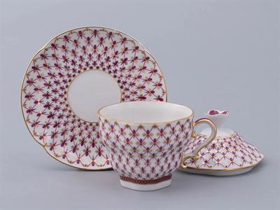 İmperial Kapaklı Fincan Ve Fincan Tabağı Çay Hediye-2 Net - Mavi 1/3