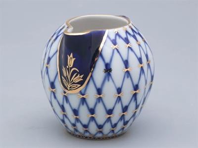 İmperial Kremalık Lale Kobalt Net 1/1