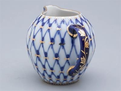 İmperial Kremalık Lale Kobalt Net 1/1