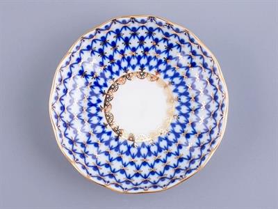 İmperial Reçel Tabağı Lale Kobalt Ağ