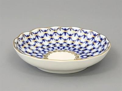 İmperial Reçel Tabağı Lale Kobalt Ağ