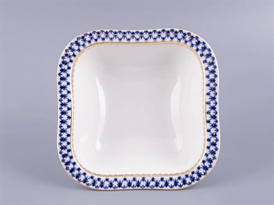 İmperial Salata Kasesi 4 Kişilik Kare Gençlik Cobalt Net