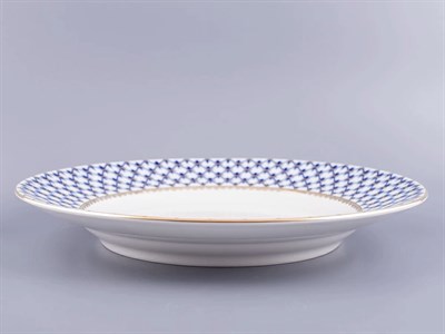 İmperial Servis Tabağı Yuvarlak 300 Mm Düz Kenar Gençlik Cobalt Net