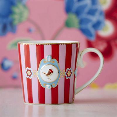 Pip Studio Kırmızı Porselen Kupa 150 Ml