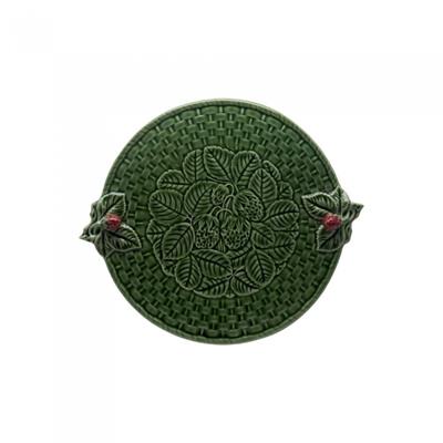 Bordallo Pinheiro 65001261 Çilek Peynir Tabağı