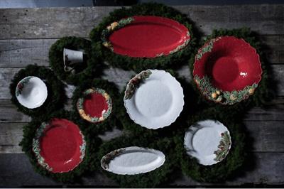 Bordallo Pinheiro 65020266 Christmas Garland Salata Kasesi 34Cm