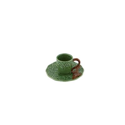 Bordallo Pinheiro 65027278 Woods Kahve Fincanı Ve Tabağı Tavşan